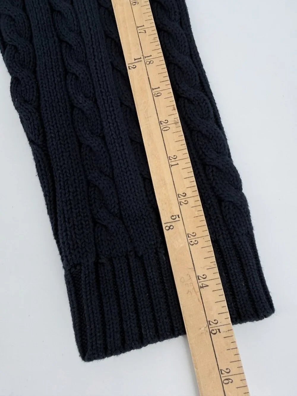 J.Crew Navy Cable Knit Crewneck Sweater XL 100% Cotton